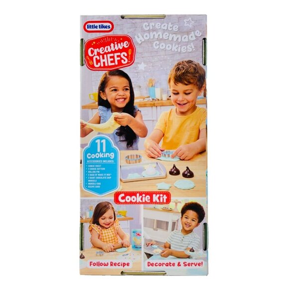 Little Tikes Creative Chefs COOKIE Kit 11 Realistic Cooking Accessories 2024 - Picture 5 of 9